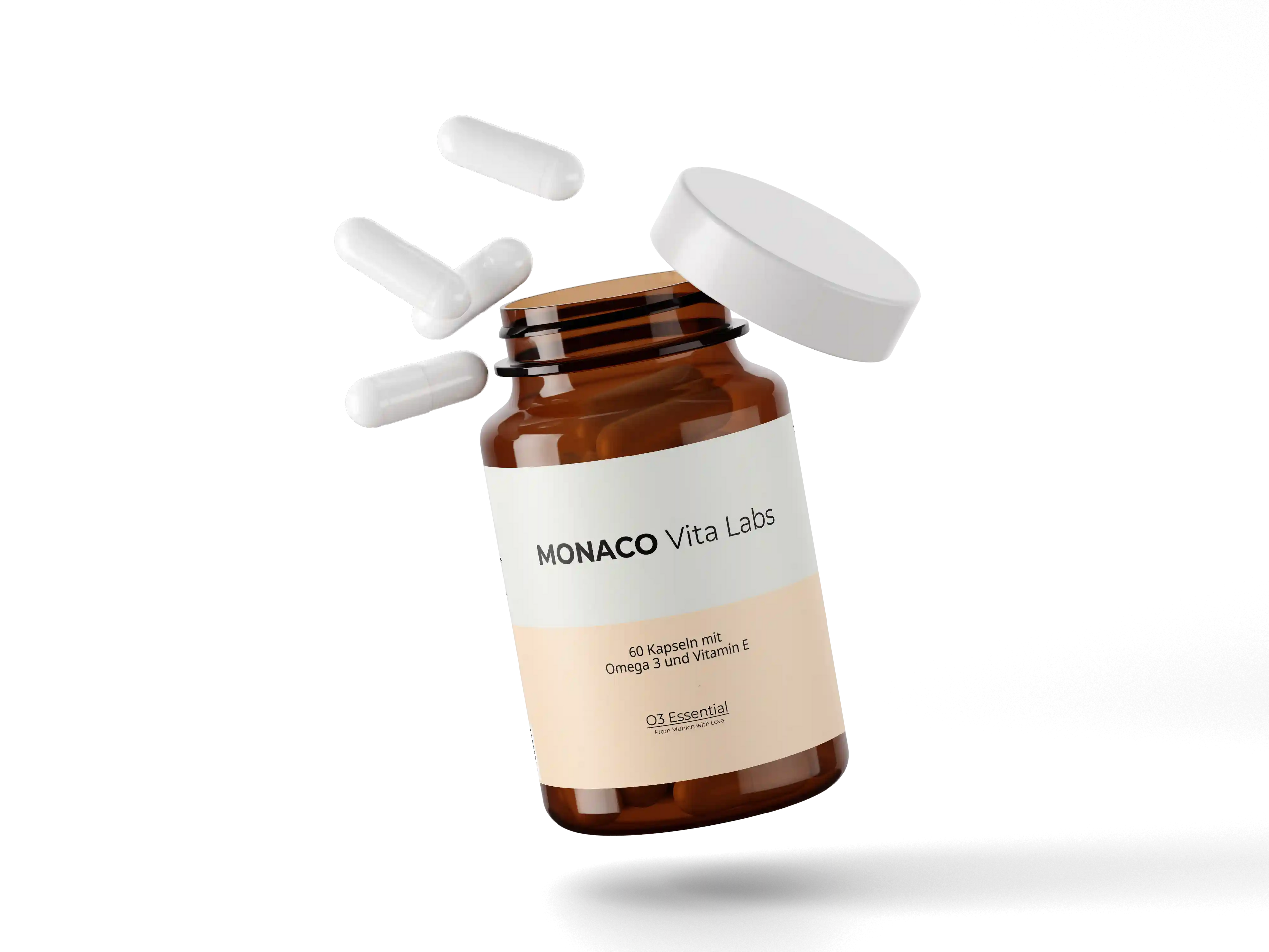 Nahrungsergänzungsmittel Omega 3 (60 Kapseln)